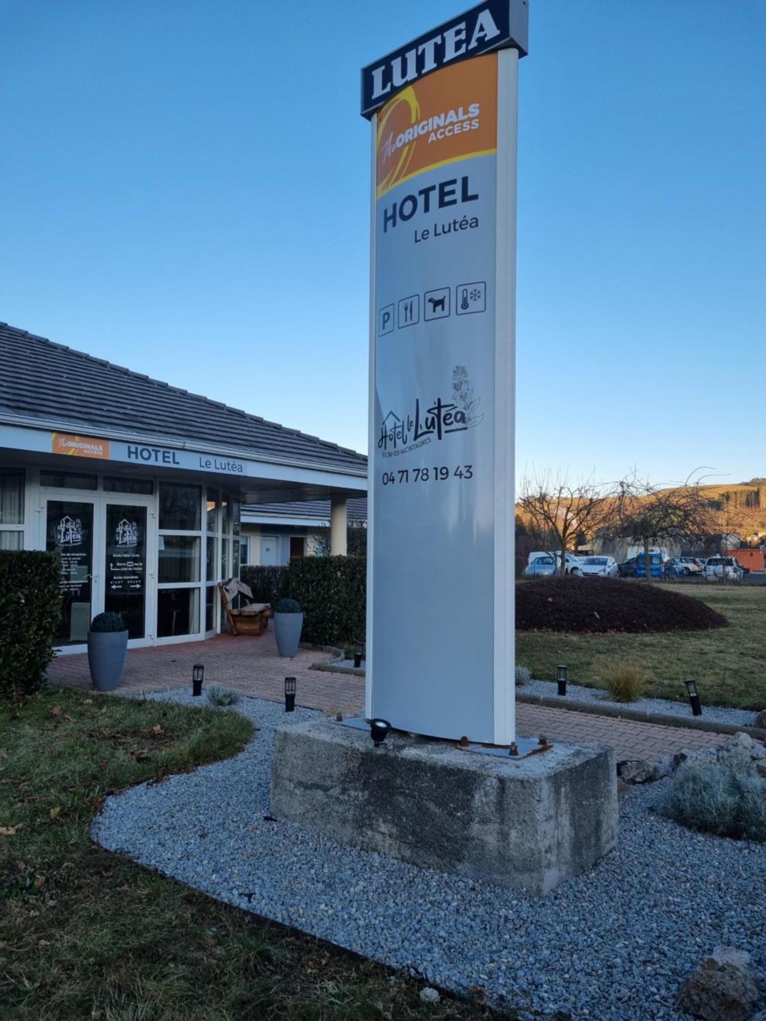 The Originals Access, Hotel Le Lutea Riom-ès-Montagne Kültér fotó